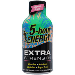 Tropical Burst flavored Extra Strength 5-hour ENERGY® Shot