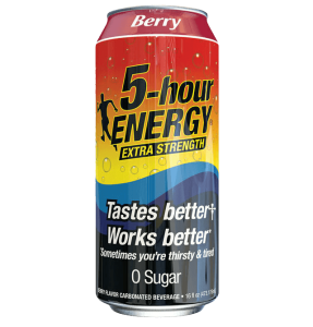 Berry flavored Extra Strength 5-hour ENERGY Drink