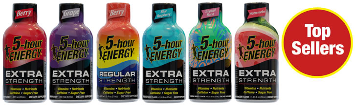 5-hour ENERGY® Shots Top Sellers